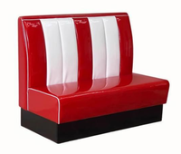 Canapé de style américain vintage pour les hôtels et les écoles, ensemble de tables et de chaises pour le restaurant, le thé au lait