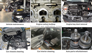เครื่องพ่นน้ำแข็งแห้งแบบ Co2เครื่องขัดโลหะเครื่องทำความสะอาดรถยนต์เครื่องทำน้ำแข็งแห้ง - Product Image 6