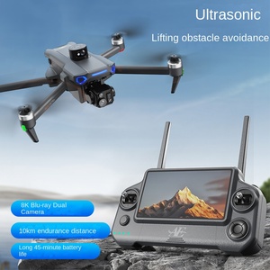 Drone professionnel à contrôle d'écran panoramique et inclinable sur trois axes, retour GPS, autonomie de vol de 45 minutes, grande capacité de charge, en plastique, adapté aux débutants - Product Image 2