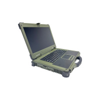 Ordinateur portable industriel robuste PIP-AD156-T de 15,6 pouces avec écran LED, compatible avec les processeurs Intel Core i7/i9, étanche, en stock