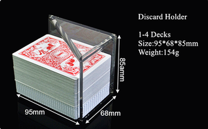 Soporte de acrílico para 2 Decks/4 Decks/6 Decks/8 Decks, venta al por mayor - Product Image 3
