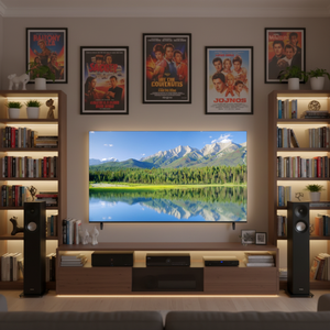 Smart <span class=keywords><strong>TV</strong></span> <span class=keywords><strong>LED</strong></span> 4K Ultra HD da <span class=keywords><strong>43</strong></span> <span class=keywords><strong>Pollici</strong></span> con Google <span class=keywords><strong>TV</strong></span> e Cabinet Nero - Product Image 4