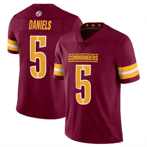 Broderie personnalisée en gros pour les Washington Commanders # 5 # Maillot de football 99 en maille poly, unisexe adulte, avec logo imprimé sur le devant, en stock - Product Image 3