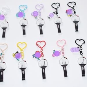 Llavero de acrílico con foto digital de KPOP Jimin Taehyung Jungkook, accesorios para llaves de coche de Jin Suga J-Hope RM para fans - Product Image 2