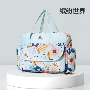กระเป๋าเดินทางลายการ์ตูน Hello Bobo ขนาด 20-36 ลิตร หูหิ้วนุ่ม กันน้ำ ผลิตจากโพลีเอสเตอร์ สำหรับใส่ผ้าอ้อมเด็กทารกและเด็กเล็ก - Product Image 5