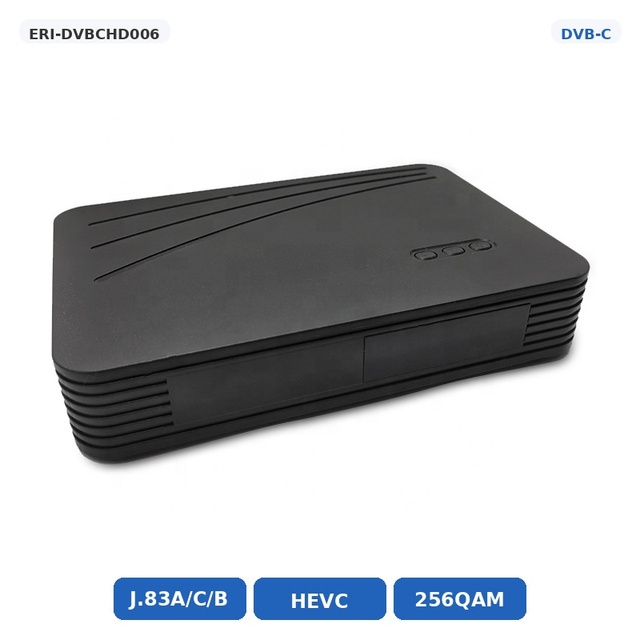 DVB-C Set Top Box H.265 CAS Supported Manual Auto Scan HD AV for Pay TV Operator ERI-DVBCHD006