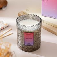 Bougie LED haut de gamme en cire de soja avec capteur de lumière, diffuseur d'huiles essentielles pour hôtel et maison, cadeau de Saint-Valentin, Noël romantique éclairé par LED