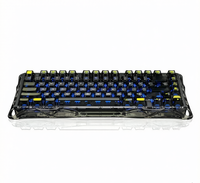Clavier mécanique K1 Lite 75% 80 touches, échangeables à chaud, 2.4G, Type-C, trois modes, clavier de jeu