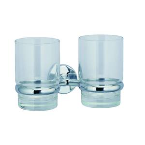 Support mural classique pour verres LCM avec finition chromée en alliage de zinc, garantie 1 an pour salles de bain à domicile et hôtels - Product Image 5