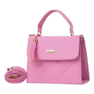 Bolso Bandolera Freda para Mujer, Rosa, PU, Estilo Vintage, Asa Única, Cierre de Cremallera, 19x15x7cm, Diseño de Dibujos Animados, Todas las Temporadas - Product Image 3