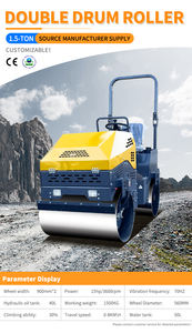 Macchina industriale compattatore idraulico vibrante asfalto rullo stradale prezzo per la vendita - Product Image 4