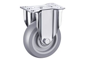 Roulettes pivotantes pour meubles de 5 pouces avec roulement à billes et frein, roue en PVC, capacité de charge de 40 kg, pour une utilisation en cuisine et au bureau - Product Image 4