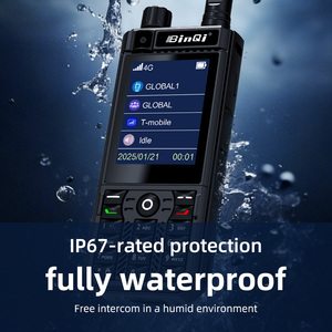 BinQi <span class=keywords><strong>BQ</strong></span>-F7 Walkie Talkie 4G LTE Resistente al Agua IP67, Pantalla <span class=keywords><strong>HD</strong></span> de 2.4 Pulgadas, Cámara Dual, Largo Alcance de 5000 km, Radio Bidireccional POC de 10 W - Product Image 5