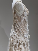 Robe de mariée classique coupe trapèze pour la mère de la mariée, style corset, ornée de perles, idéale pour la plage, romantique, avec fleurs, grande taille, antistatique