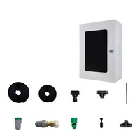 Nouvelle Arrivée En Plein Air De Refroidissement Irrigation Moustique Tueur Machine 10 Pcs Ensemble pour La Ferme Basse Pression Système De Brumisation D'eau