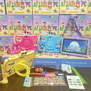 Bán Buôn Máy Tính Bảng <span class=keywords><strong>Android</strong></span> Mạnh Mẽ Chống Sốc Chống Cháy Nổ Wifi 7-Inch Trẻ Em Của Máy Tính Bảng Tablette Máy Tính Bảng Cho Trẻ Em Trẻ Em - Product Image 3