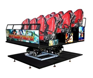 Cinéma 4D/7D mobile électrique de jeux fantastiques de simulateur de cinéma du mobile 5D/9D VR pour M. équipement à Guangzhou - Product Image 1