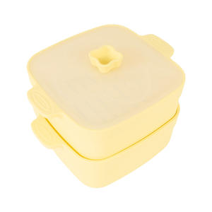 Vaporizadores de silicona duraderos para microondas de alta calidad Fácil de limpiar Olla para hornear y cocinar - Product Image 4