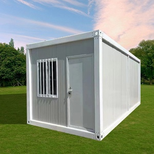 Maison conteneur modulaire en acier réutilisable de 20 pieds pour abri d'urgence en cas de catastrophe et logement temporaire d'urgence - Product Image 3