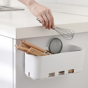 Wall Mounted Hanging <b>Storage</b> Basket <b>Drawer</b> Multifunctional Shelf <b>Storage</b> Rack Cabinet for Kitchen - Product Image 5
