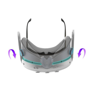Radiateur de refroidissement à double ventilateur, deux modes, réglage par molette, ventilateur de soulagement de la pression pour accessoires de <span class=keywords><strong>casque</strong></span> Meta Quest 3 <span class=keywords><strong>VR</strong></span> - Product Image 4