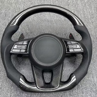 Volant en fibre de carbone de haute qualité pour Kia K5, Furio, Cerato, avec texture imitation, moyeu de volant de voiture