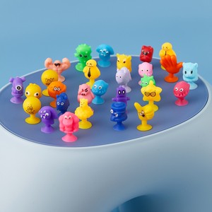 Lindos Monstruos de Silicona con Ventosa, Figuras Creativas de Animales de Dibujos Animados para Aliviar el Estrés, Juguete Antiestrés, Regalos Novedosos, Unisex - Product Image 1