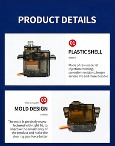 MG90S 12g Digital Servo Motor Low Noise & Low Heat Generation with Smooth Metal Gears Servo For 1/10 RC Car & Drone Parts - Product Image 6
