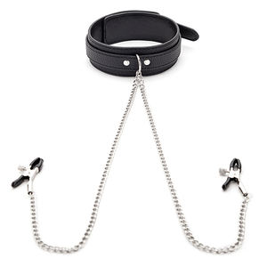 Collier SM réglable pour adultes, plaisir intense, clip pour tétons, jouets sexuels BDSM, articles de jeu de rôle <span class=keywords><strong>sexuel</strong></span> - Product Image 1