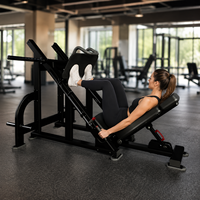 Machine de presse à jambes inclinée professionnelle à charge libre pour entraînement de force des membres inférieurs, équipement de fitness robuste