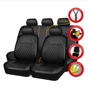 Coprisedili Completi per 5 Posti, Design Europeo e Americano, Copertura Universale per la Linea Lombare delle Auto - Product Image 6