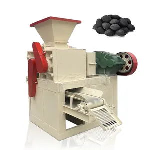 Professional pressing ball machine coal briquette roller press charcoal briquetting machine briquettes machine