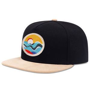 Casquette Snapback en Coton Sport Vintage Unisexe avec Logo Personnalisé OEM en Gros, Nouvelle, Simple, Brodée, Bord en Suédine, pour le Sport et les Activités de Plein Air - Product Image 4
