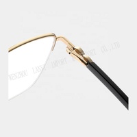 Monture de lunettes demi-cerclée ODM certifiée CE, légère et élégante, idéale pour les événements sociaux, les sorties décontractées et la navigation sur tablette à la maison