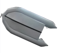 Bateau de pêche gonflable en PVC, bateaux de pêche en caoutchouc gonflables avec moteur, grand bateau gonflable rapide pour le sport et le sauvetage
