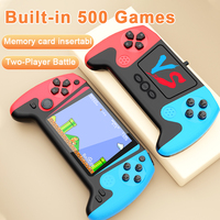 Console de Jeu Vidéo Portable Q21 avec 500 Jeux Intégrés, Écran 3 Pouces, Rétro Arcade, Nostalgie de l'Enfance, pour Enfants