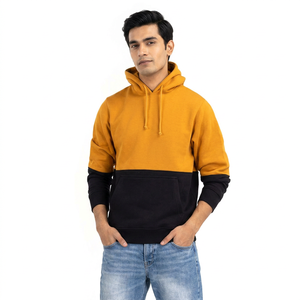 Top Trending Men's Hoodie Customizable Solid Color High Quality <b>Fabric</b> for Winter-Fully Custom Designed Hoodie for Adults - Product Image 1