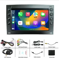 Autoradio Android pour Renault Megane 2 2002 2003-2009 Carplay Multimédia Autoaudio Unité principale 7 pouces Navigation 2din Stéréo de voiture