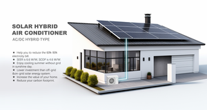 Micoe Home Appliances Wall-mounted Solar Hybrid Air Conditioning <b>Cooler</b> PV Powered Conditioner for Yemen Acondicionado - Product Image 5