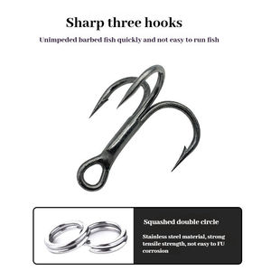 OEM Hardy Mino Bait 5cm/4G Minnow señuelo superficie técnica <span class=keywords><strong>de</strong></span> pesca en roca para lubina <span class=keywords><strong>de</strong></span> boca grande <span class=keywords><strong>de</strong></span> <span class=keywords><strong>agua</strong></span> <span class=keywords><strong>dulce</strong></span> con doble anzuelo - Product Image 5