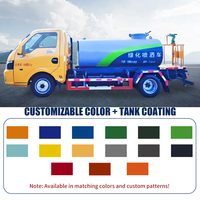 Camioneta Dongfeng de 2.5 Toneladas 4x2 Mini Camión Cisterna en Venta