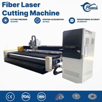 Machine de découpe laser à fibre économique pour tôles CNC 3000W