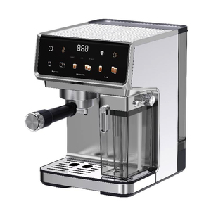 Potente Cafetera Espresso, Cappuccino y Latte con 3 Opciones de Temperatura, Pantalla LED de Tiempo de Funcionamiento - Product Image 1