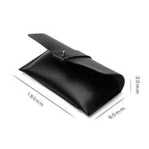 עור מותאם אישית <span class=keywords><strong>Slim</strong></span> מתקפל מגנט צליחת לוגו זול אריזה משקפיים תיק משקפי שמש מקרה - Product Image 6