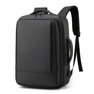 Minimalist Nylon Laptop Backpack With USB Charging Port Large Capacity Shoulder Straps Unisex Softback Travel <b>Bag</b> - Product Image 2