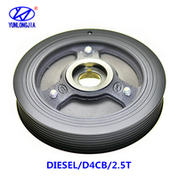 Nouvelle poulie de vilebrequin de moteur diesel 23123-4A700 pour H-1 GRAND STAREX IMAX ILOAD Truck H-100 PORTER H350 HD35L HD36L MIGHTY