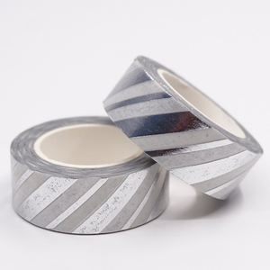 Bán Buôn Màu Trang Trí Dính Giấy Tùy Chỉnh Làm Cho In Vàng Lá <span class=keywords><strong>Washi</strong></span> Băng - Product Image 5