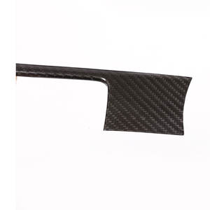 Johhar Ensemble trois pièces en fibre de carbone véritable pour Cayenne Tuning Pièces intérieures et extérieures Cadre de console centrale Autocollant de couverture - Product Image 3