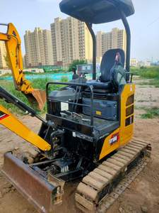 Mini-excavatrice sur chenilles Sany SY18U d'occasion, 1,8 tonne, avec pompe à roulement et engrenage d'origine, modèle 2023, pour travaux agricoles et de construction - Product Image 5