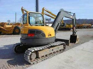 Pelleteuse hydraulique sur chenilles d'occasion VOLVO EC60C Mini 6 tonnes pelleteuse d'occasion EC55B EC360 EC240 EC365 EC460 dans la cour de Shanghai - Product Image 6